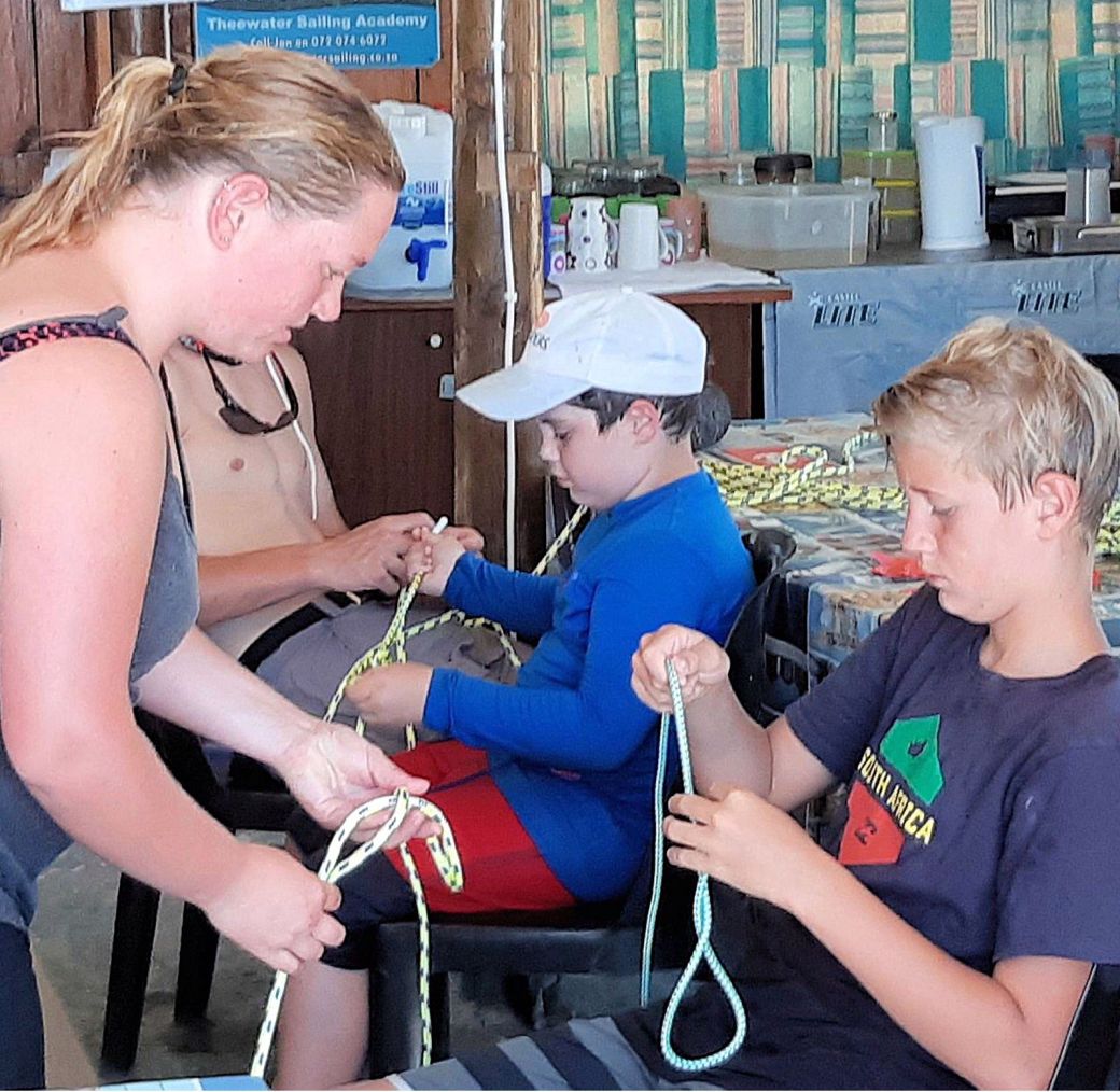 learning sailing knots